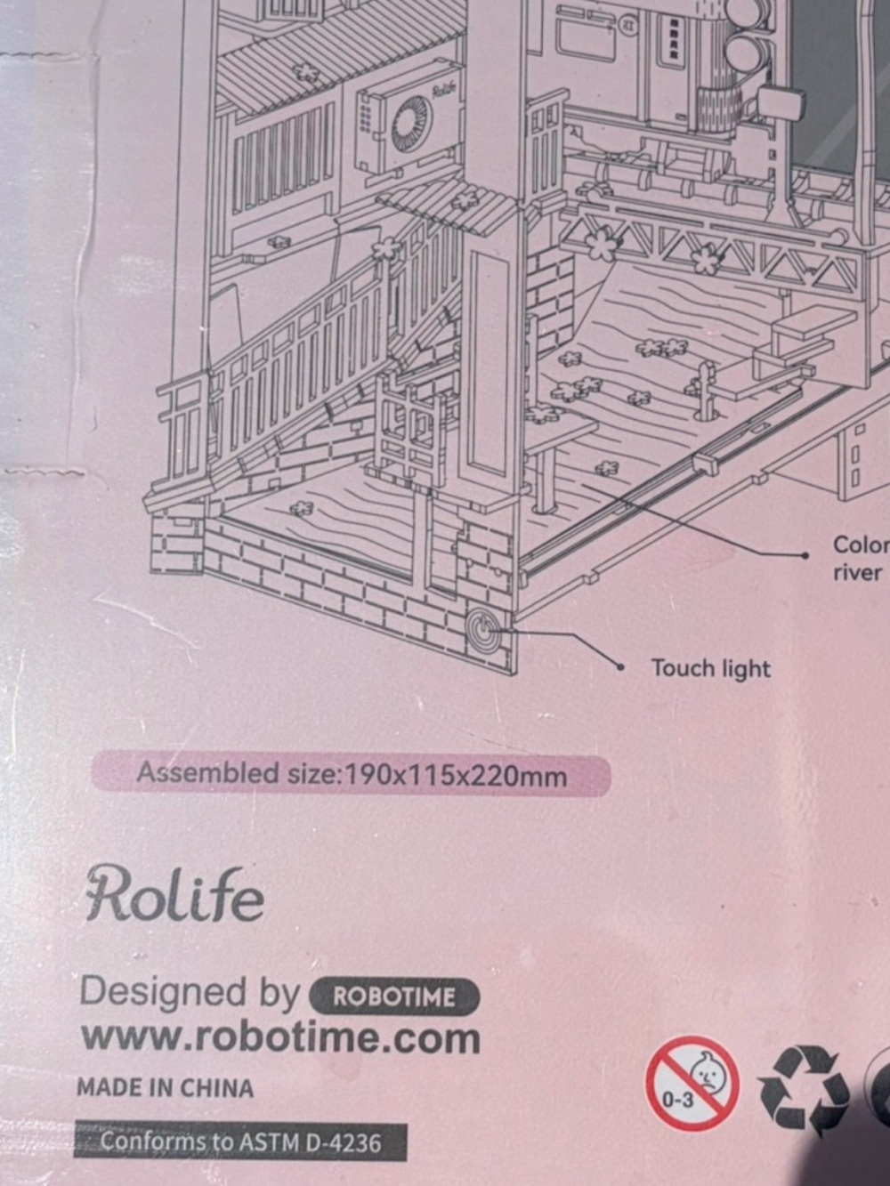 Rolife Sakura Densya Book Nook Kit TGB01 DIY 3D Bookend LED New Robotime Sealed - Picture 7 of 10